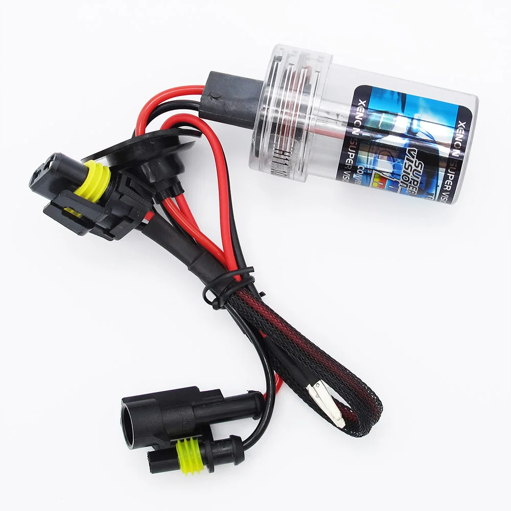 1x35 Вт H1 H3 H7 H11 9005 9006 HID ксеноновая лампа для автомобильных фар 4300K 5000K 6000K 8000K 10000K 12000K