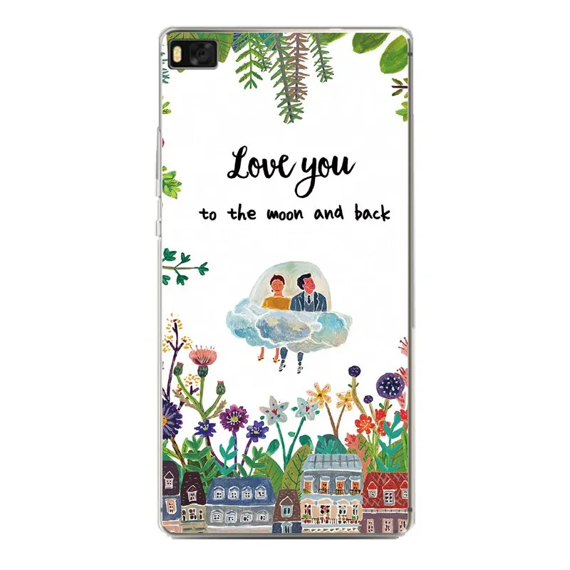 Мягкий прозрачный ТПУ чехол Dinasour для huawei P10plus P8 P9lite honor 3c 4c 6a 7 8 9 5c Fundas Lemon Shell Cover