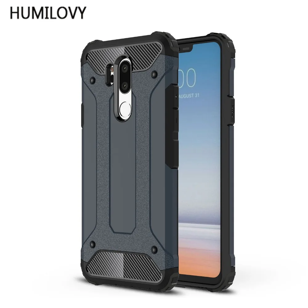 Для LG G7 чехол для thinq Heavy Armor тонкий жесткий резиновый силиконовый телефона Coque |