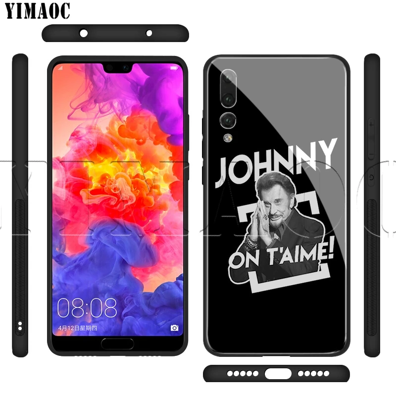YIMAOC стеклянный чехол для huawei Honor mate 7A 8X9 P10 20 30 Y6 Y9 P smart lite Pro