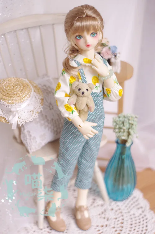 BJD кукла костюм 1 комплект рубашка+ брюки BJD аксессуары 1/4 BJD Кукла Одежда