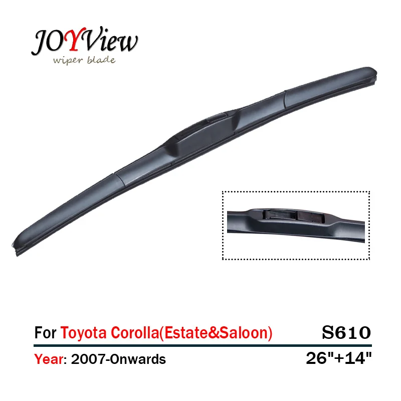 Щетка стеклоочистителя S610 для Toyota Corolla колеса 26 дюймов + 14 седанов Corolla(Estate и Saloon) 2