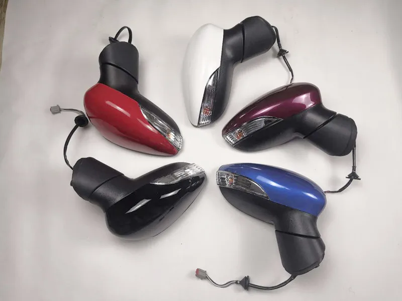 Зеркало заднего вида боковое зеркало свет стеклянная рамка части корпуса для Ford