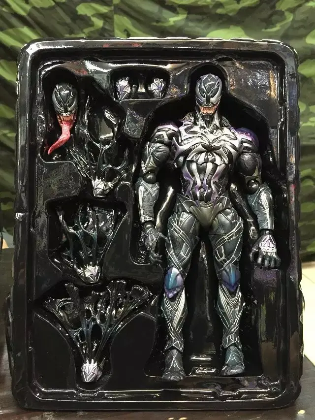 PLAY ARTS 25 см Веном в фильме Человек-паук фигурка модель игрушки | Игрушки и хобби