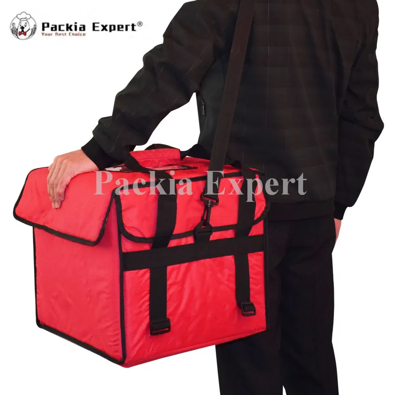 

Pizza bag 8pcs 12" with Fiberglass scaffold been heat charging cake juice hot style thermal insulation bag Pizza delivery bag