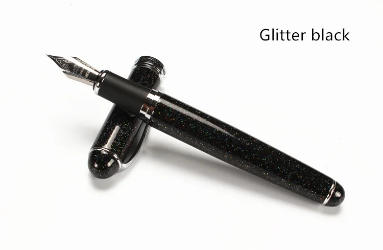 Jinhao 750 авторучка классическая черная Серебристая Золотая с узором в сетку фирменные канцелярские принадлежности для каллиграфии офисные школьные принадлежности F299