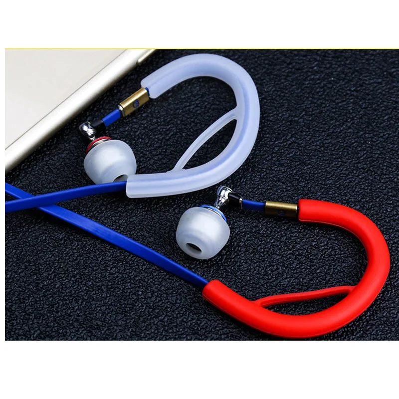 PIZEN круглый/плоский ушной крючок 1 5 мм 2 мм-4 провод для Bluetooth наушники силиконовые