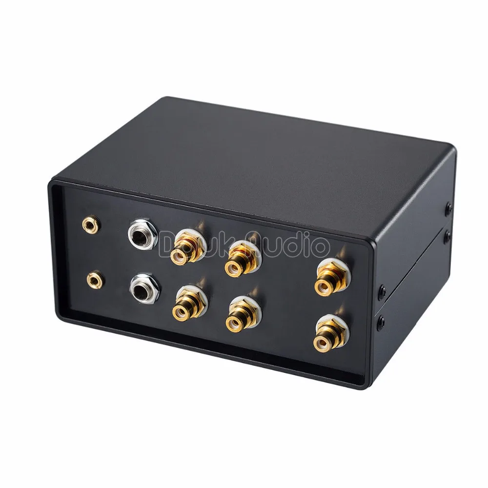 Nobsound мини Пассивный предусилитель DIY стерео аудио кабель сплиттер 6-в-1-2*3,5 мм/6,35 мм/усилитель RCA