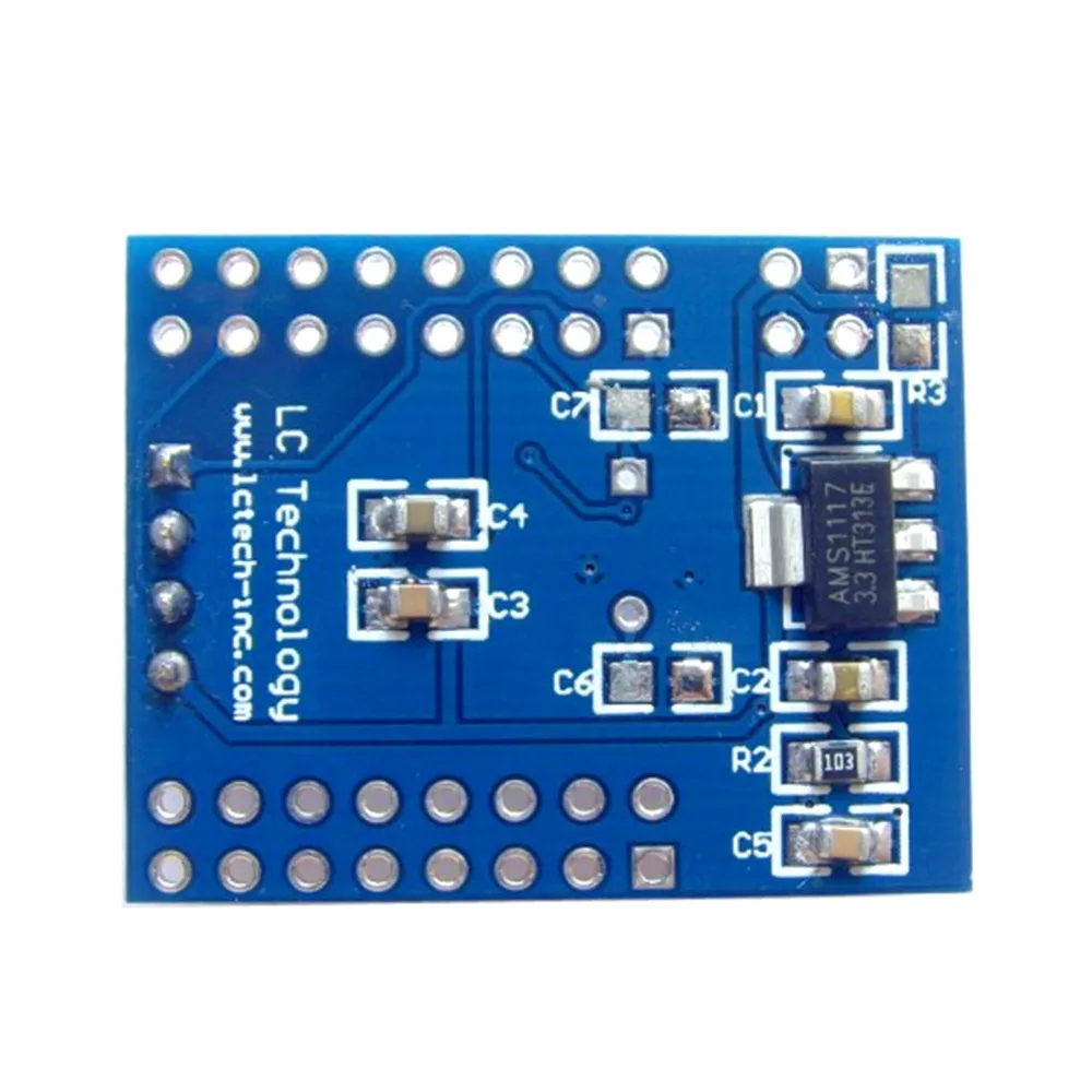 Системная плата STM8 для разработки STM8S103K3T6 с USB входом|Усилители мощности| |
