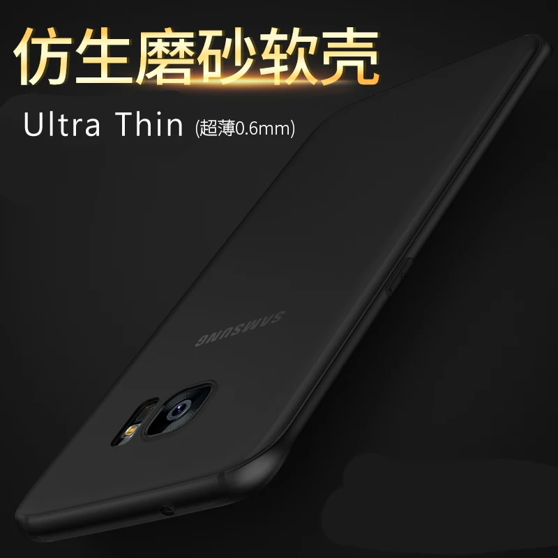 Роскошный Матовый Мягкий силиконовый чехол YKSPACE из ТПУ для Samsung Galaxy S6 S7 Edge S8 S9 Plus Note