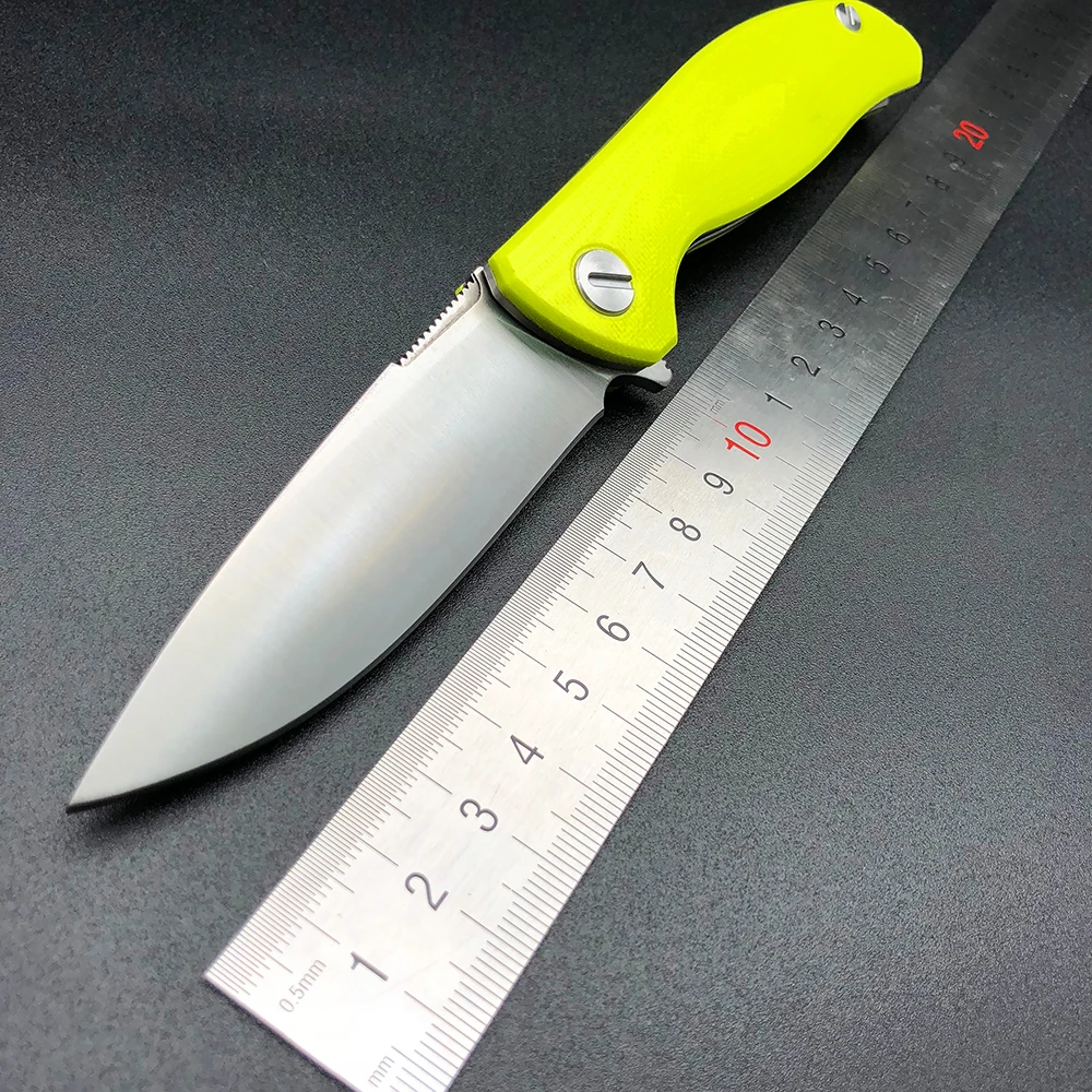 

BJL F3 EVO Folding Knife G10 Handle Tactical Hunting Survival Pocket Flipper Knives Combat Camping EDC Tools Folding Knife