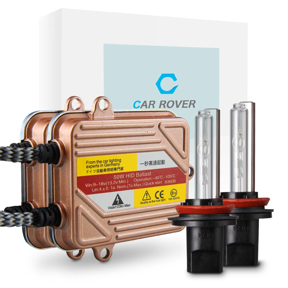 Автомобиль Rover 50 Вт Быстрый старт Ксеноновые фары лампы H1 H7 H11 H4 Hi Lo луч 5000k 6000k 8000k