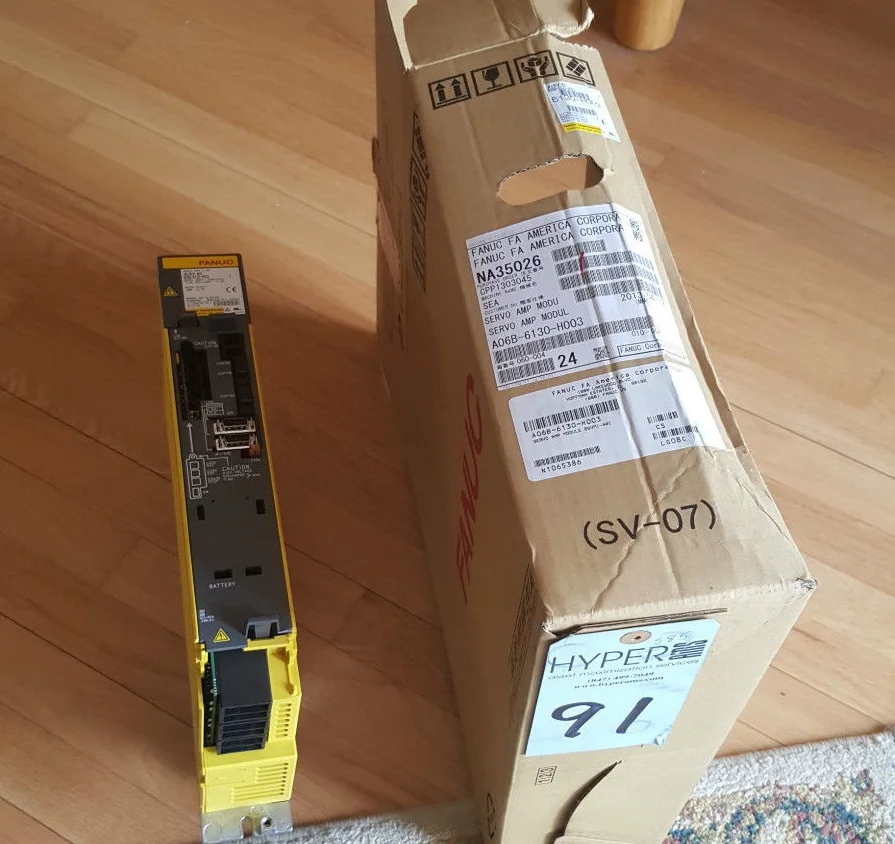Fanuc Beta servo усилитель A06B-6130-H130 для нового оригинального японского мотора |