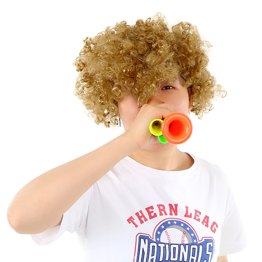 Футбольные фанаты труба вентилятора Cheer Стеклярус Футбол спортивные игры