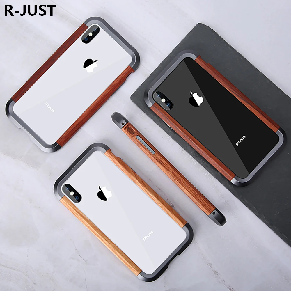 Для iPhone XS Max бампер чехол Роскошный тонкий натуральный деревянный каркас жесткий