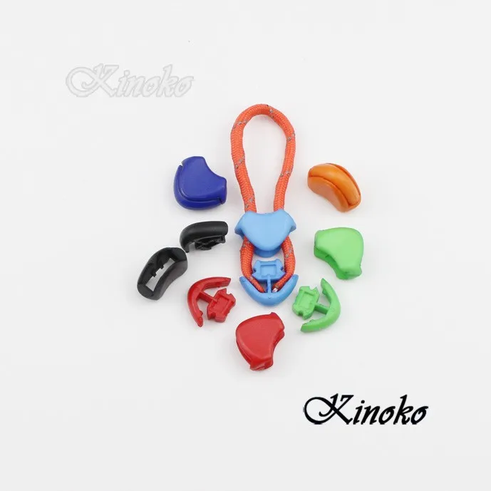 100 шт./упак. смешанные цвета в красочных пластиковых застежках молниях