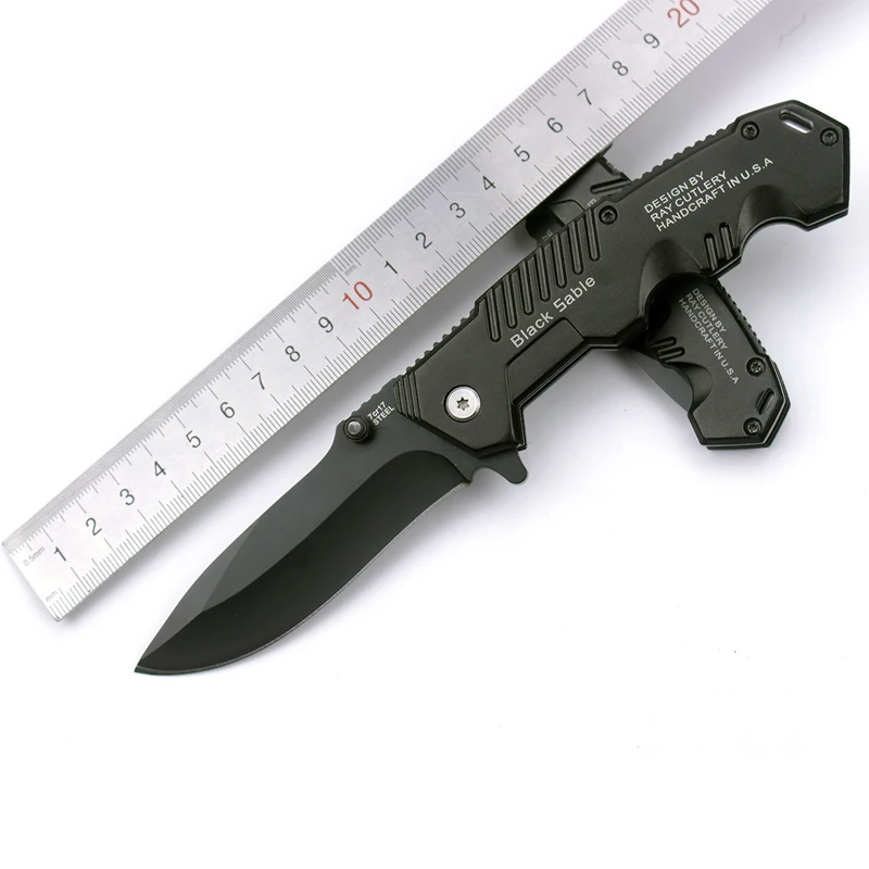 CS COLD стальной складной нож черный заточенный Karambit тактический карманный для