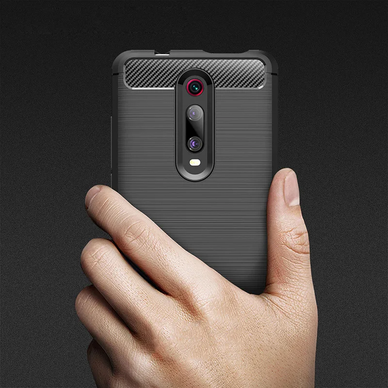Противоударный чехол KEYSION для Xiaomi Mi 9T Pro 9 SE Redmi K20 мягкий силиконовый из
