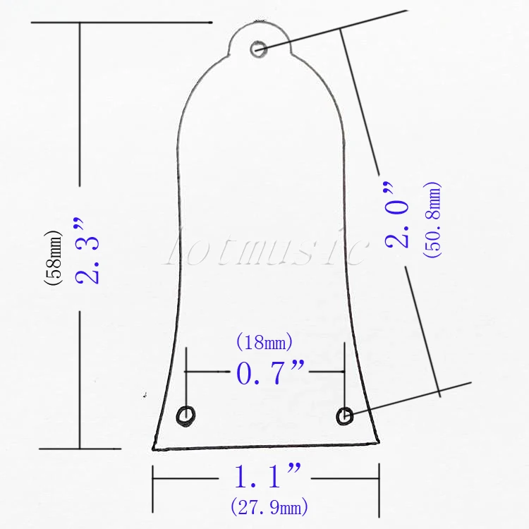 2 шт. высокое качество черный пластиковый колокольчик чехол для электрической