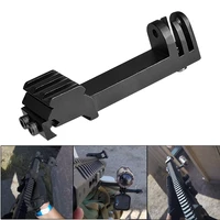 action camera airsoft gun mount picatinny rail adapter hunting rifle rail mount for gopro hero 8 7 6 5 black sjcam xiaomi yi