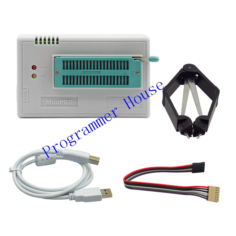 XGECU 100% подлинный V10.37 TL866II Plus TL866A программатор EEPROM PIC AVR BIOS USB Универсальный + кабель