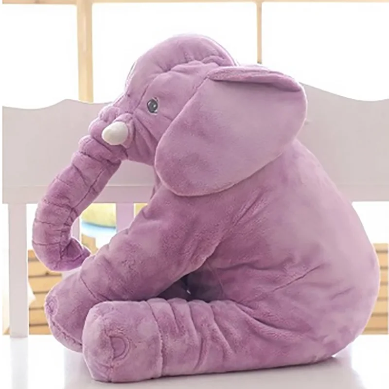 5 цветов на выбор 40 см детская кроватка слон плюшевая игрушка набивная подушка