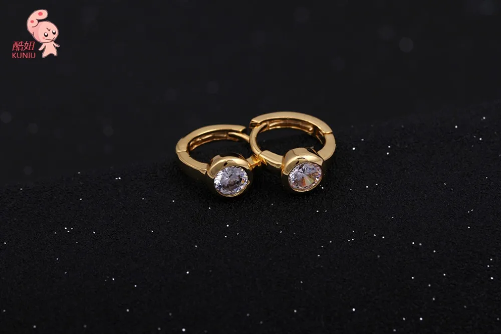 Новые модные серьги кольца в стиле принцессы Женские аксессуары KUNIU ER0031|fashion hoop