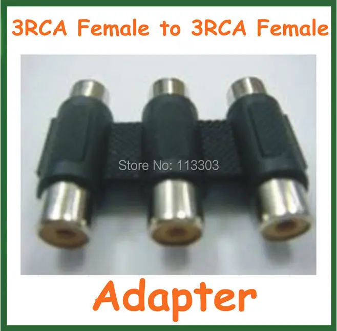 

5 шт., переходник-удлинитель 3RCA на 3RCA