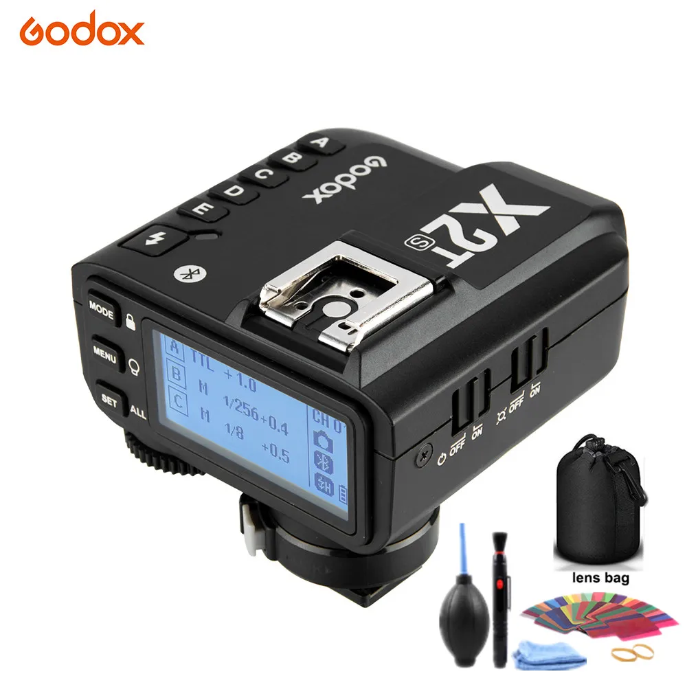 Беспроводной триггер вспышки Godox X2T S TTL 2 4G 1/8000s HSS передатчик для Sony TT350S AD200 AD200Pro V1