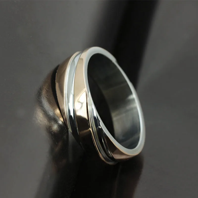 Мужские ювелирные изделия Anillos из металла с эмалью модные кольца нержавеющей