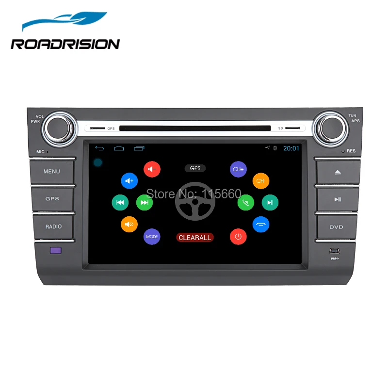 RoadRision автомобильный dvd плеер Android 6 0 для Suzuki Swift 2004 2010 GPS навигация Радио BT USB стерео