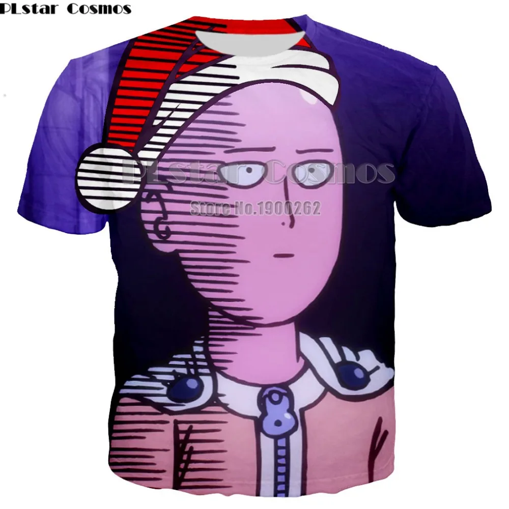 

PLstar Cosmos Anime One-Punch Man tops Tees Anime Christmas 3D Print /Hoodie/Sweatshirt Plus size XS-7XL