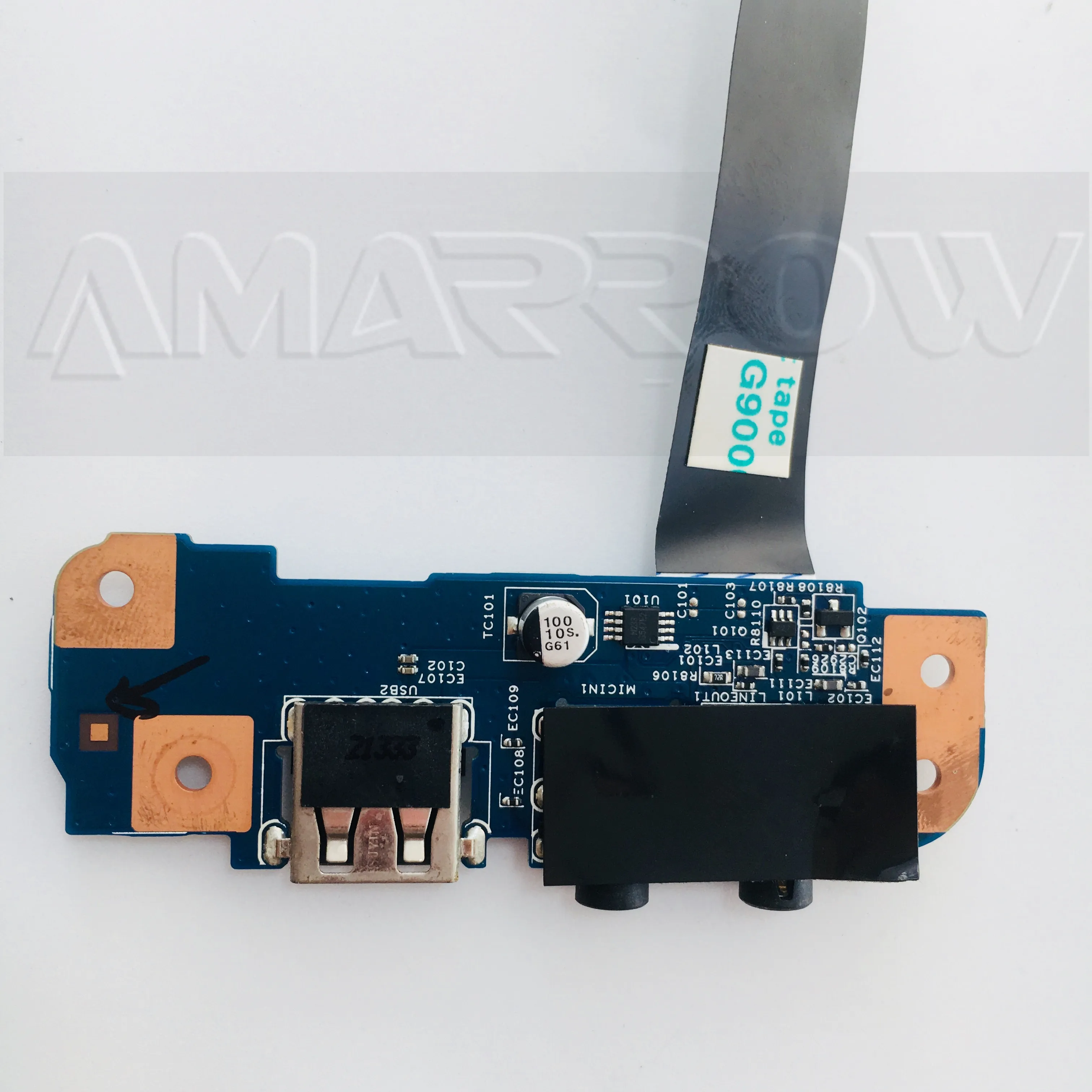 Оригинальная Бесплатная доставка Для ACER 4750 4750G 2 0 USB плата звуковая карта аудио