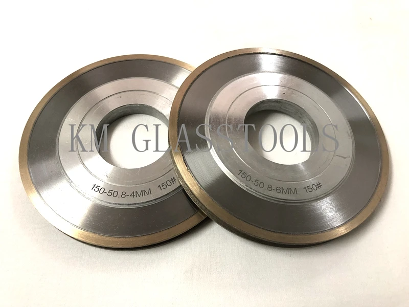 Км D150x22xFA3/4/5/6/8/10/15 мм периферийных Алмазный Стеклорез колеса стекло с плоским краем с острый шлифовальные круги для Форма Стекло для прямолинейной скругленной кромки, 1DD6V