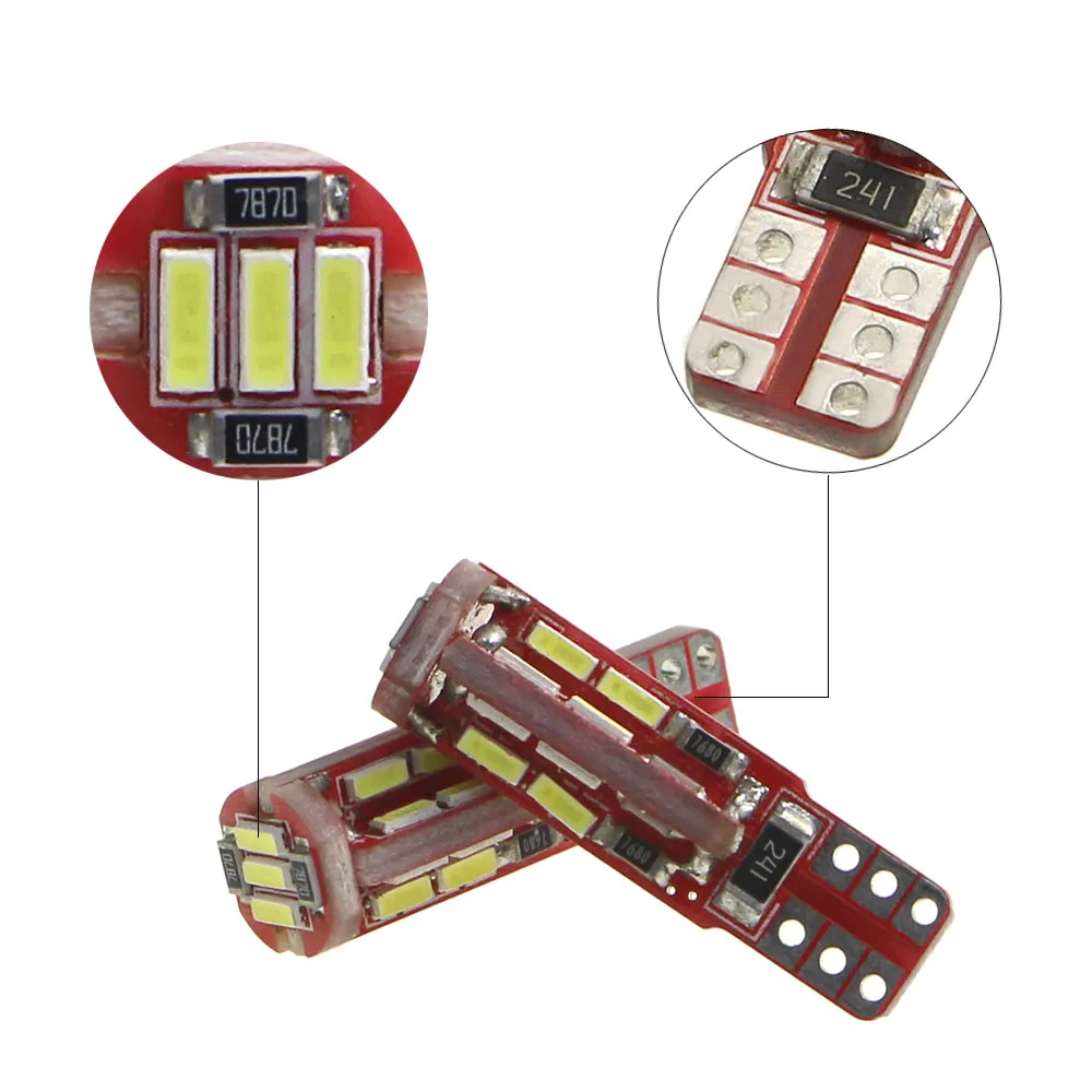 KEIN 4 шт. 168 194 t10 w5w светодиодные автомобильные лампы 3014 19smd Автомобильные боковые