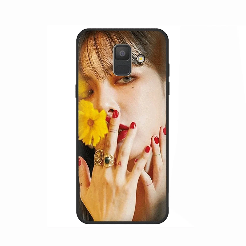 B13 HyunA Ким Мягкий силиконовый чехол для телефона для samsung GaLaxy A3 A5 A6 A7 A8 A9 A10 A30 A40 A50 A70 J6 - Цвет: B13