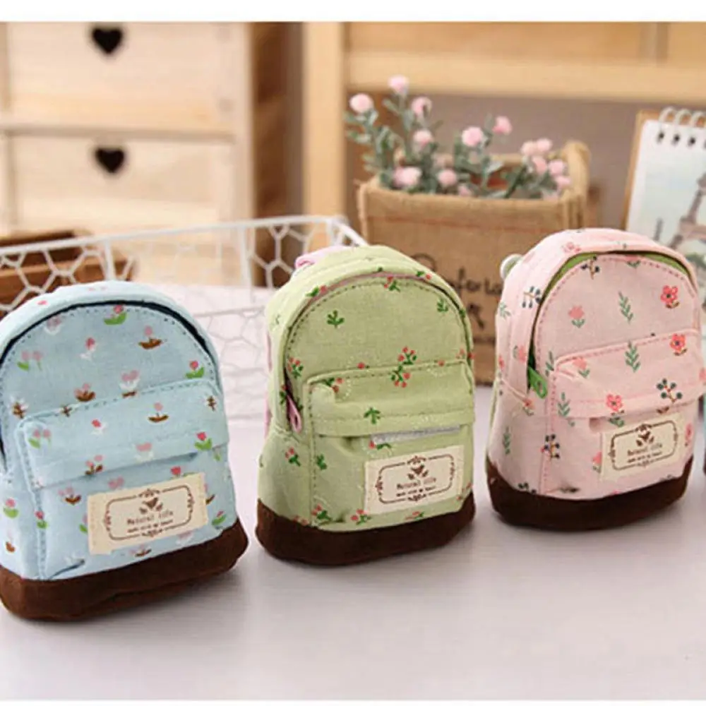 Мини маленький милый женский Дамский кошелек холщовый Кошелек для монет сумка
