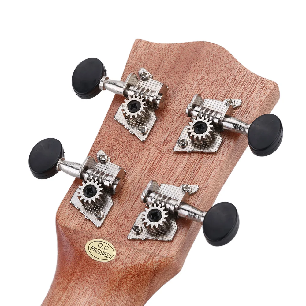 Ammoon 24 &quotSapele Ukulele 4 строки и гриф из розового дерева музыкальный инструмент Новое