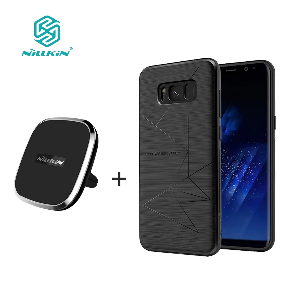 Для Samsung Galaxy S8 Plus Nillkin Беспроводное зарядное устройство Pad + магнитная