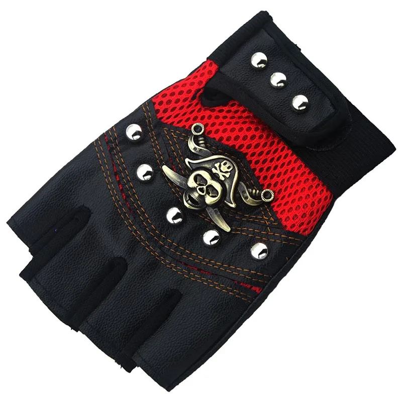 Мотоциклетные Перчатки из ПУ кожи с скелетом мотоциклетные перчатки