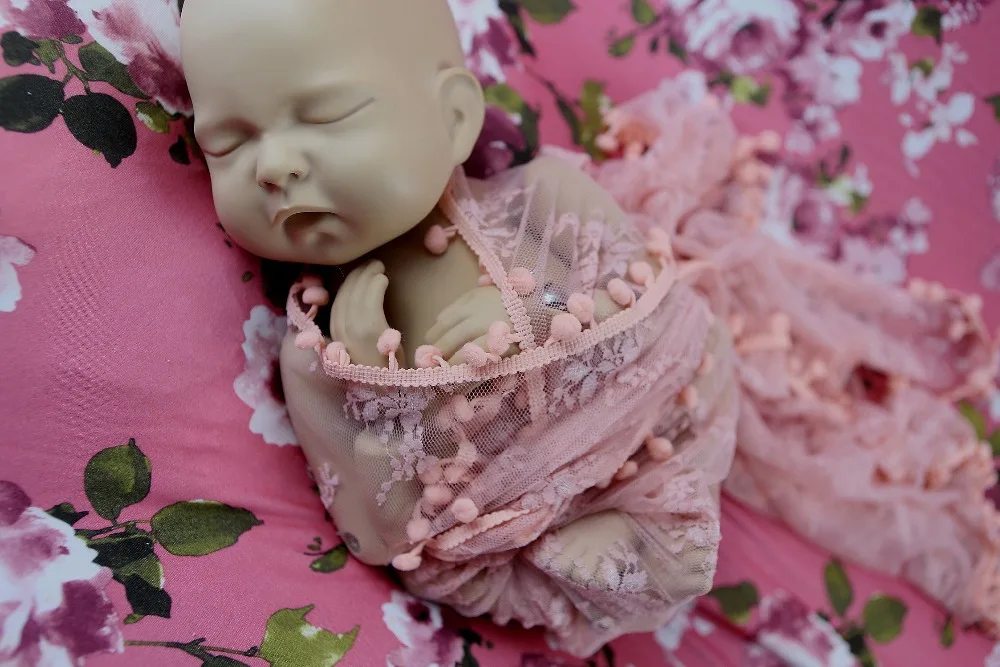 Кружевное детское одеяло для новорожденных; реквизит для фотосессии; аксессуары для фотосессии новорожденных; детское растягивающееся одеяло