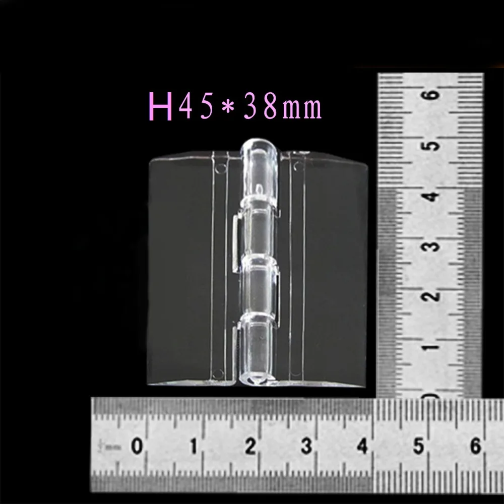 S/H25x33MMM/H30X33MML/H45x38MM акриловая петля прозрачная Петля из плексигласа органическое