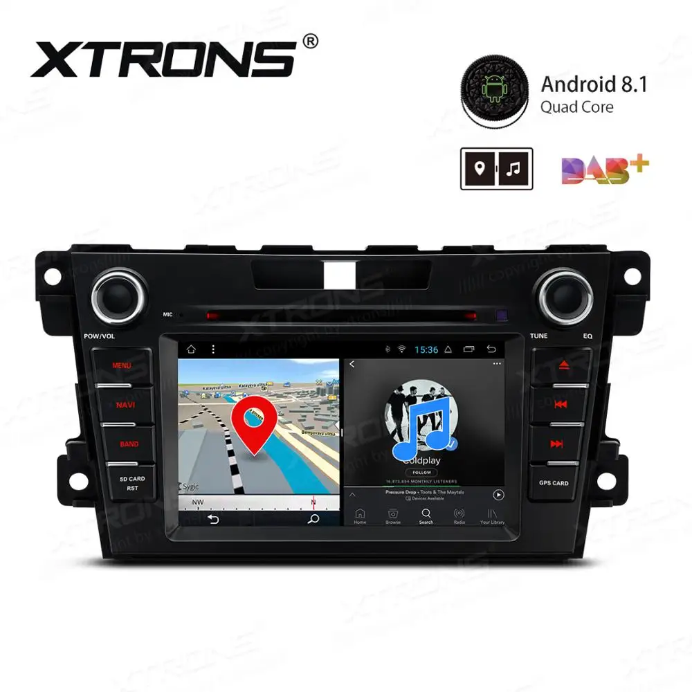 XTRONS " Автомагнитола dvd-плеер для Mazda CX-7 CX7 2007 2008 2009 2010 2011 2012 Радио сенсорный экран gps Navigaton OBD wifi