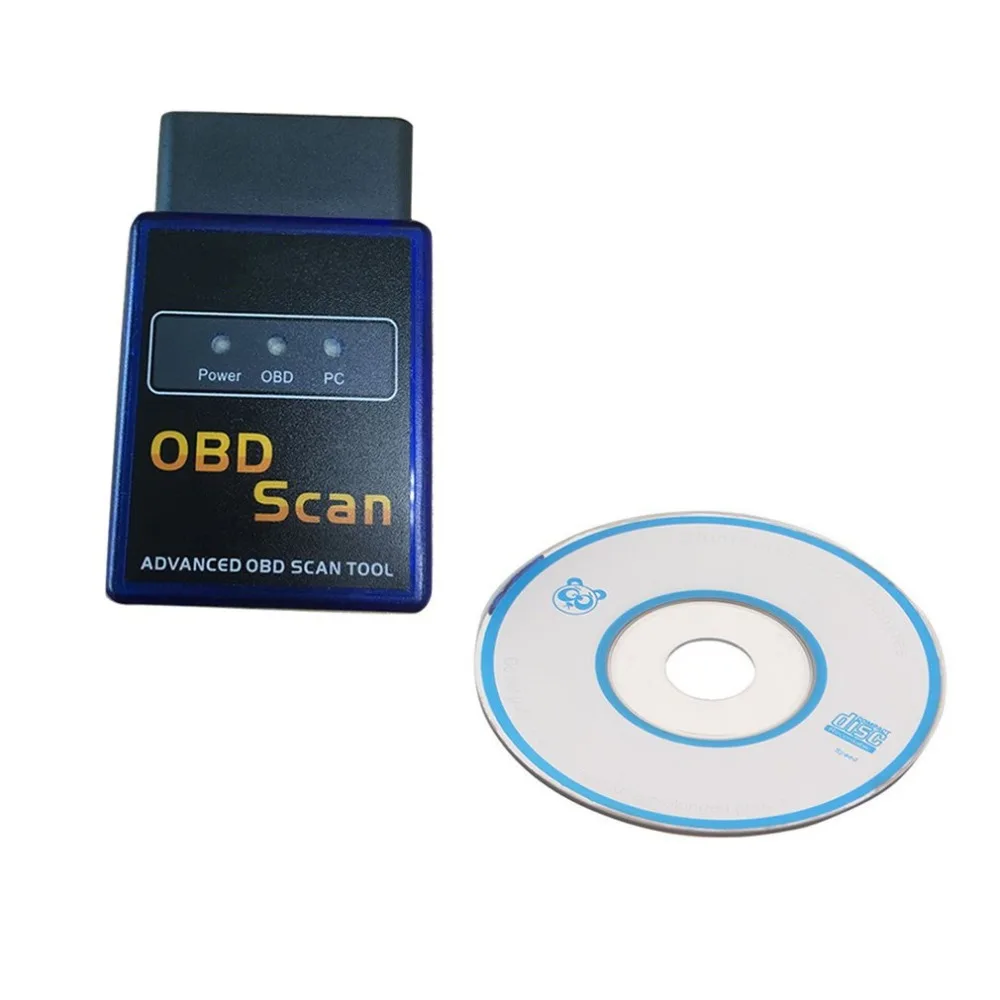 Автомобильный диагностический сканер ELM327 V2.1 автомобильный OBD2 Bluetooth ELM 327 Русский