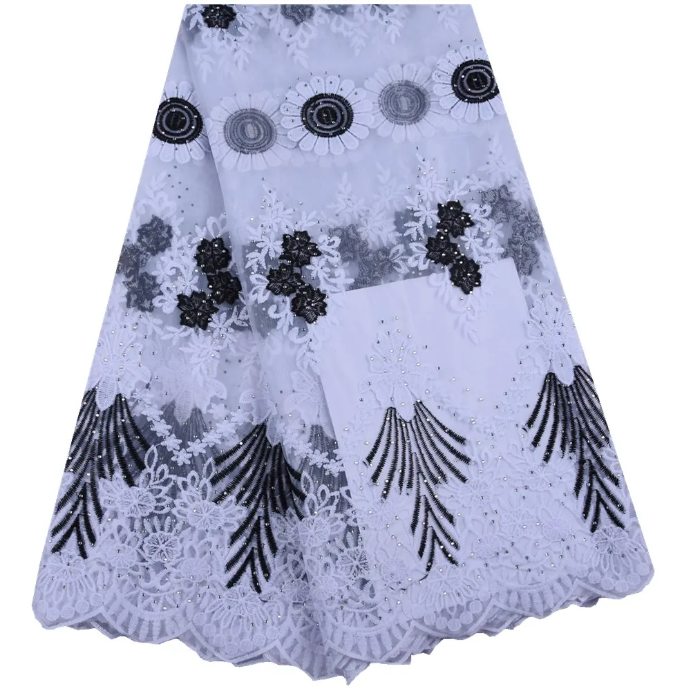 Африканский французский Тюль кружевная ткань 2019 Высокое качество кружево