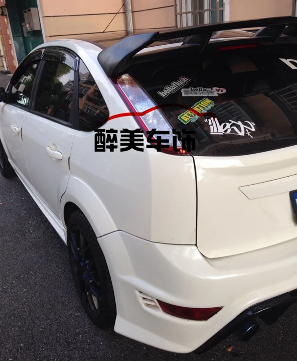 Для FOCUS/FUCOS RS 2005 2014 модифицированный задний спойлер из углеродного волокна|rear spoiler
