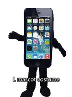 new fashion high quality adult size damaged broken iphone phone mascot costume iphone mascot costume cellphone mascot