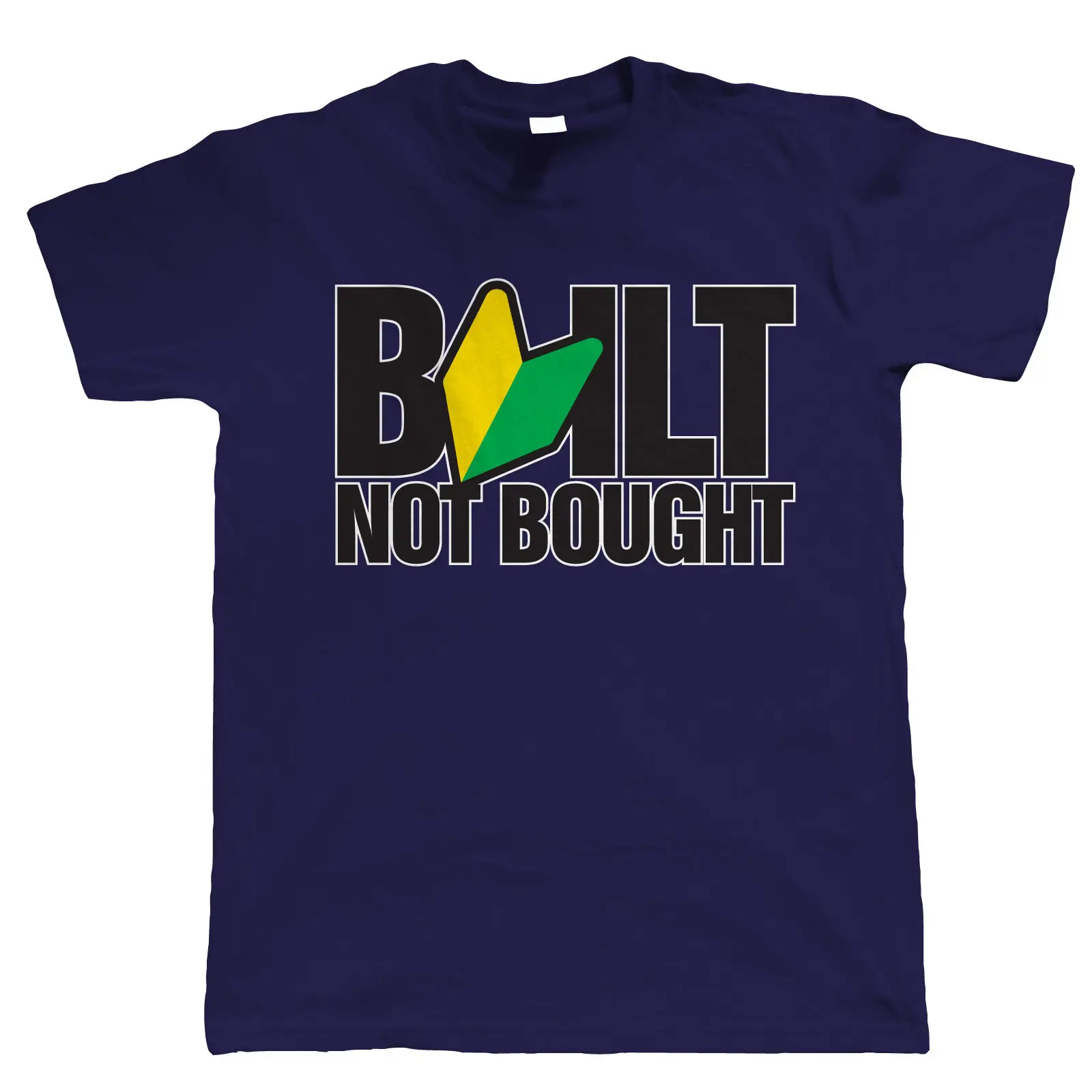 Free Shipping Men's Built Not Bought Funny Printed Summer Short Sleeve T-Shrts | Мужская одежда