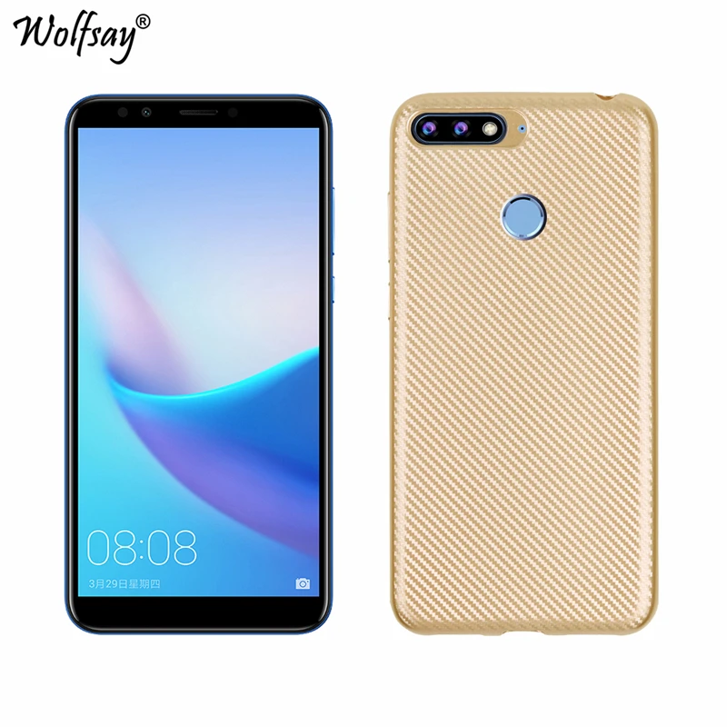 Чехол wolfrole для Huawei Honor 7C Русская версия 5 7 &quotмягкий силиконовый резиновый чехол
