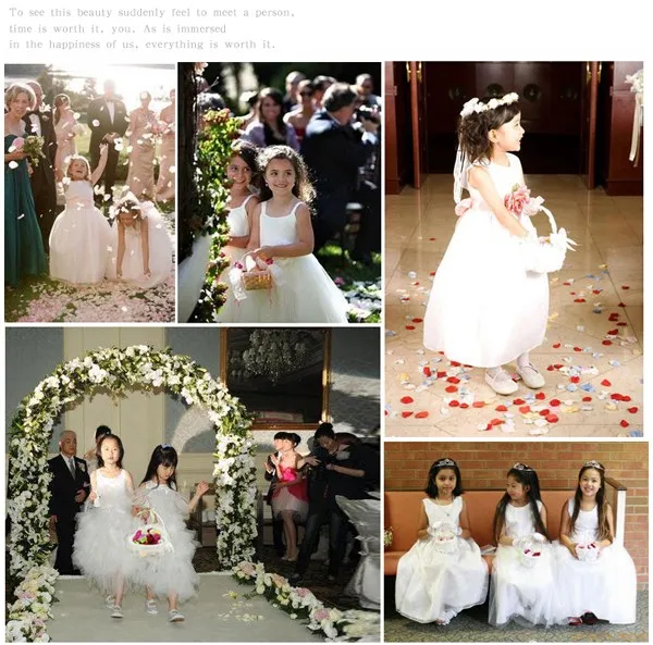 1000 шт. серебряное светло-синее шелковое розовое детское крещение для душа